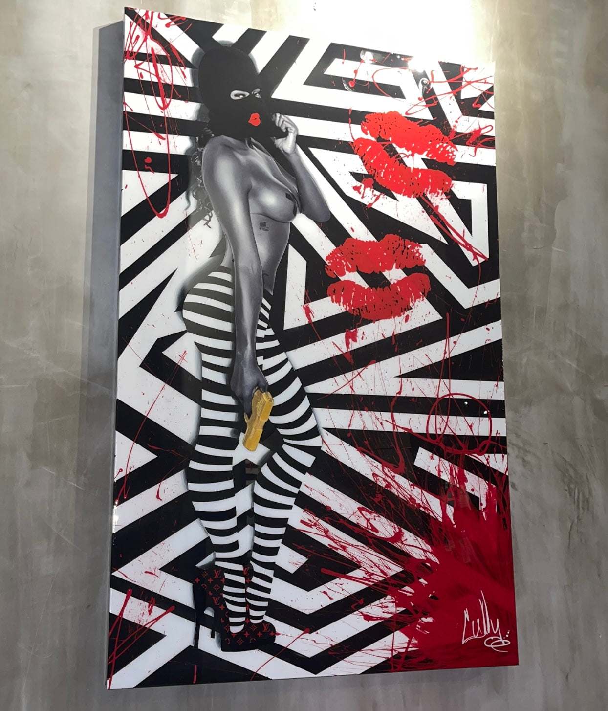 Kiss Kiss Bang Bang (SOLD)